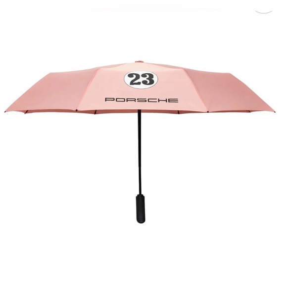 Porsche Design Accessories - NWT Porsche 917 Pink Pig Umbrella Automatic Compact | Rare Motorsport Edition